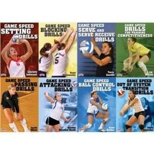  Championship Productions Game Speed Drills Set of 8 DVDs 