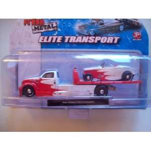   Maisto Elite Transport Flatbed with 1932 Ford Roadster Toys & Games