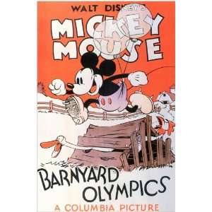  Barnyard Olympics Movie Poster (11 x 17 Inches   28cm x 44cm) (1932 