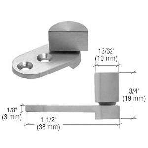  CRL Small Brushed Stainless UV Glass to Wood Swing Hinge 
