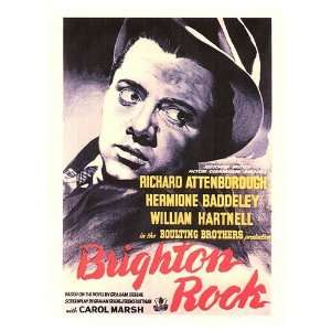    Brighton Rock Movie Poster, 11 x 15.5 (1947)