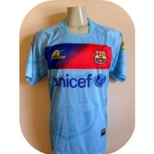  BARCELONA # 10 MESSI AWAY SOCCER JERSEY SIZE LARGE. NEW 