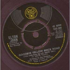  GOODBYE YELLOW BRICK ROAD 7 INCH (7 VINYL 45) UK DJM 1973 