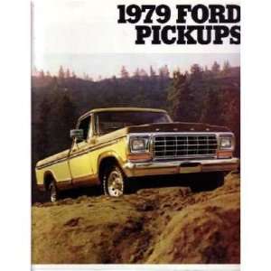  1979 FORD F100 F150 F250 F350 TRUCK Sales Brochure 