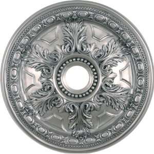   Antique Nickel Finished Ceiling Medallion 46 inches