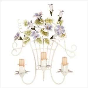  Pastel Painted Wall Sconce Candleholder