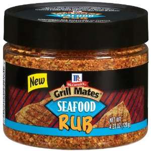 Rubs Grill Mates Rubber Seafood   6 Pack Grocery & Gourmet Food