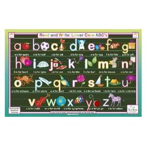  Lowercase ABC Alphabet Activity Placemat Toys & Games