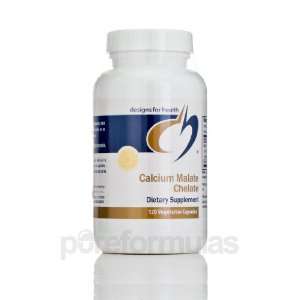  Designs for Health Calcium Malate Chelate 120 Capsules 