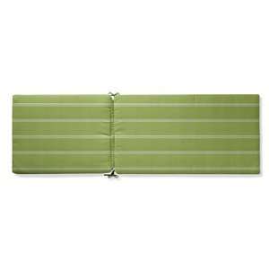  Knife edge Chaise Cushion in Symphony Green   Frontgate 