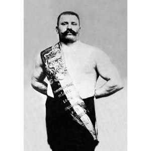  Bodybuilder Wearing Bandolier of Victory 20x30 poster 
