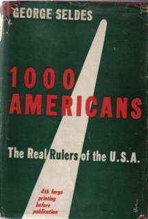 1000 Americans George Seldes  Books