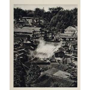  1930 Japanese Hot Sulfur Springs Sulphur Kusatsu Japan 