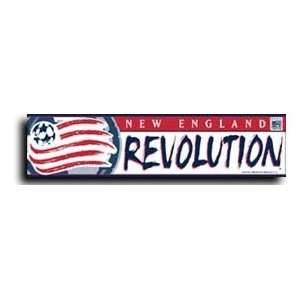  New England Revolution MLS Bumper Sticker Automotive