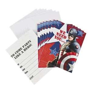 Captain America™ The First Avenger Invitations   Invitations 