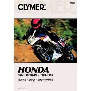  Clymer Honda V Fours 500cc V Fours Manual M329 , 1984 1985 