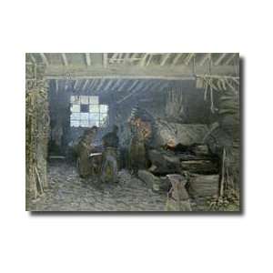  The Forge At Marlyleroi Yvelines 1875 Giclee Print