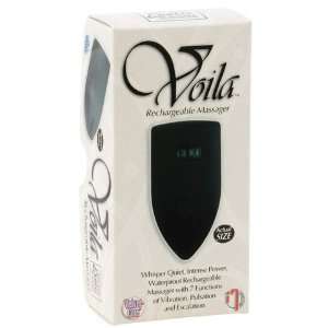  Voila rechargeable massager   black Health & Personal 