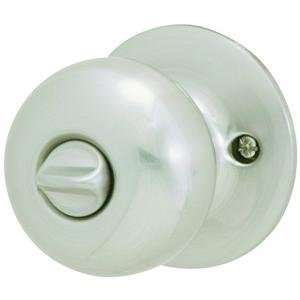  Bed And Bath Lockset, SN CP 1/2RD PRIVACY LOCK