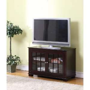   Finish TV Stand Entertainment Center With Storage