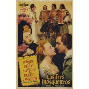 The Three Musketeers Movie Poster (11 x 17 Inches   28cm x 44cm) (1948 