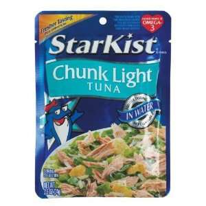 StarKist Chunk Light Tuna In Water Pouch 2.6 oz  Grocery 