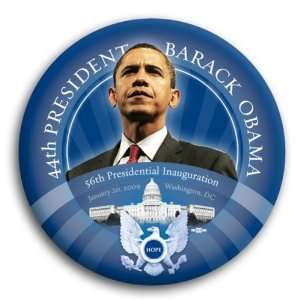  44th President Barack Obama Photo Button   3 Everything 
