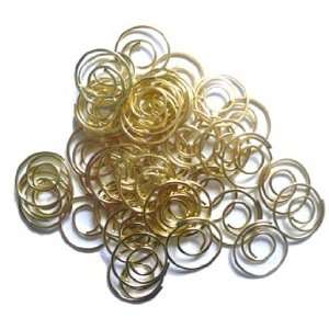 Gold Round Spiral Italian Paper Clips