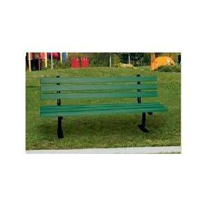  Engineered Plastic Systems GSLB8 8ft Garden Bench in Green 
