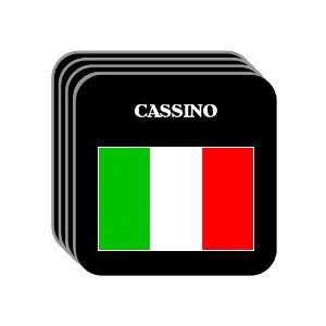  Italy   CASSINO Set of 4 Mini Mousepad Coasters 