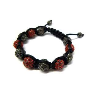  NEW Allover Iced Out Shamballa Bracelet HE/RD 162HERD 