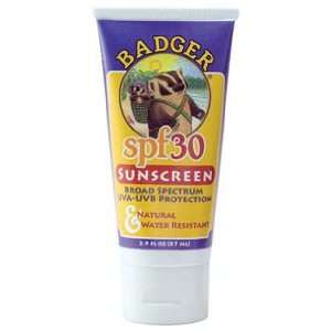  Badger SPF30 Sunscreen 2.9oz Beauty