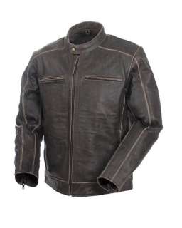   OF HARLEY MENS PREMIUM LEATHER JACKET, MOSSI NOMAD 20 153 NEW  