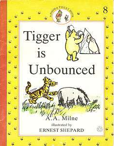 Tigger Is Unbounced by A.A. Milne SC (1990)  