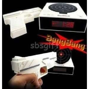  great fun laser gun target alarm novelty clock