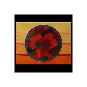  NOVICA Cubist Painting   A Fragmented World (2007)