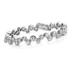  Designer Inspired Sterling Silver CZ Bracelet Jewelry
