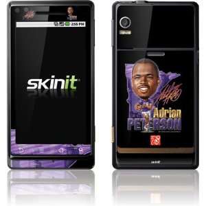  Caricature   Adrian Peterson skin for Motorola Droid 