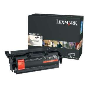   X654X21A OEM High Yield Toner Cartridge   36,000 Pages Electronics