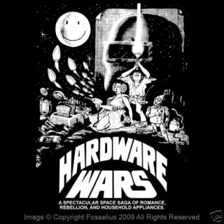 Hardware Wars original Star Wars Parody Geeky Fun Shirt  