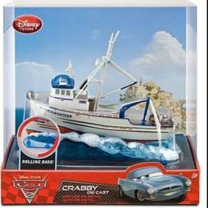 Disney PIXAR Cars 2 CRABBY Die Cast Boat   MIB  