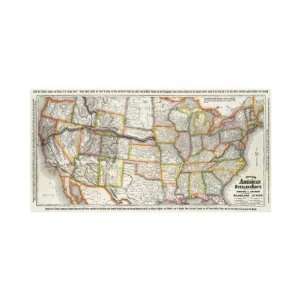  Union Pacific Railroad Company   New Map Of The American 