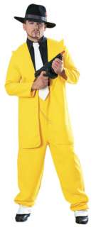 Adult Std. Adult Yellow Zoot Suit Costume   Zoot Suit C  