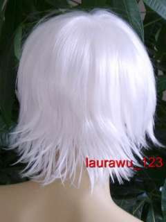 Short White New Style Cosplay Wig 0150  