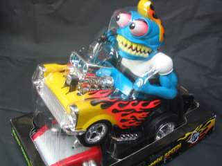 Monster Rods The Zoomin Zombies Electric Car Toy   Flametop ~~ Very 