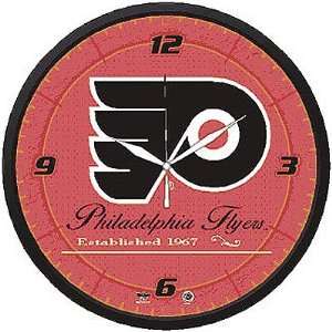  Philadelphia Flyers NHL Round Wall Clock by Wincraft 