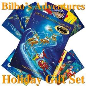 Adventures Holiday Gift Set SANTA AND THE LITTLE TEDDY BEAR the 2011 