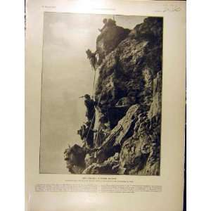  1915 Alpini Monte Nero Troops Military Ww1 War French 