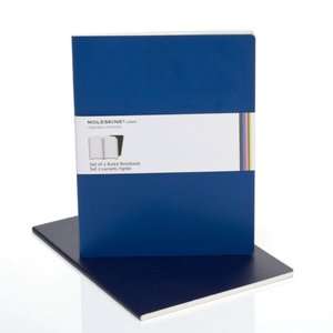 Moleskine Volant Extra Large Ruled Notebook, Antwerp/Prussian Blue Set 