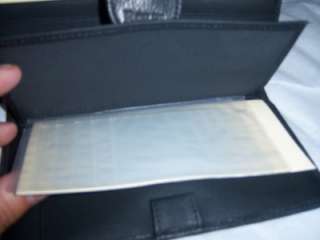 Rolfs Essentials Ziparound Leather Checkbook,Blk  